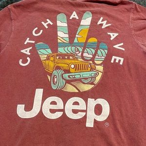 Catch a wave Jeep T-shirt
